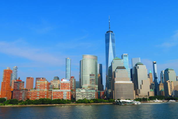 istock New York Skyline and Harbor from Ship 2167578426
