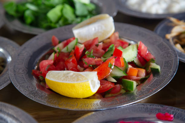 istock Turkish Shepards Salad with cucumber, tomato 2167585836