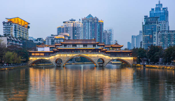 istock Anshun Bridge - Chengdu, China 2167591754