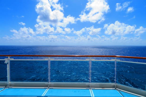 istock View of the Horizon and Ocean from Cruise Ship Deck 2167592025