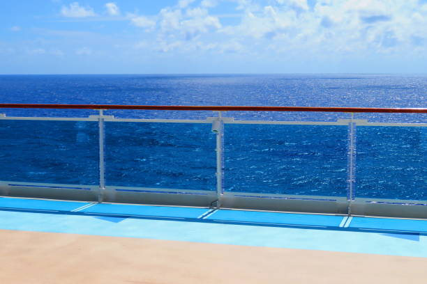 istock View of the Horizon and Ocean from Cruise Ship Deck 2167592092