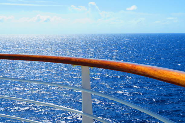 istock View of Horizon and the Ocean from a Cruise Ship Deck 2167594196