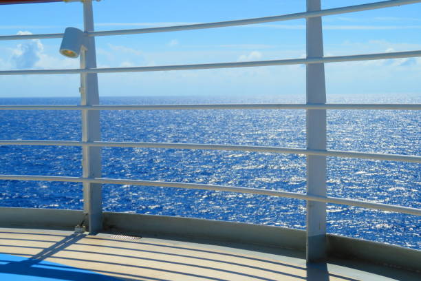 istock View of Horizon and the Ocean from a Cruise Ship Deck 2167594208