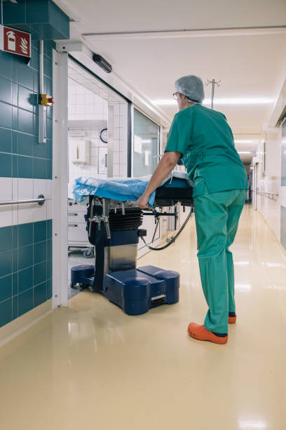 istock Doctors Moving Through Hospital 2167594580