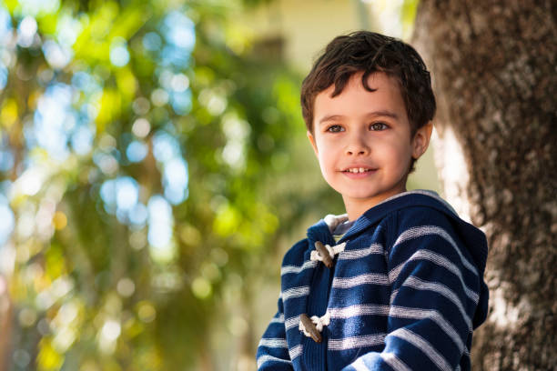 istock Cute boy outdoors 2167596222