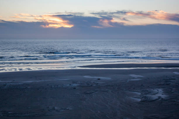 istock Dramatic sky in sunset over Pacific Ocean Coast in Oregon 2167600301