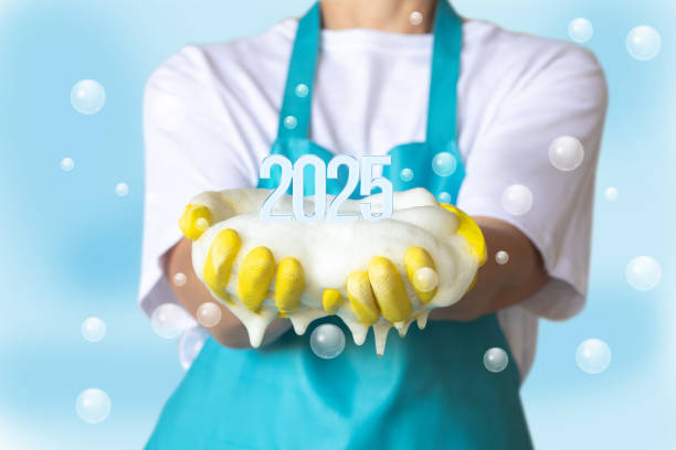 istock Cleanliness in the New Year 2025. 2167601716