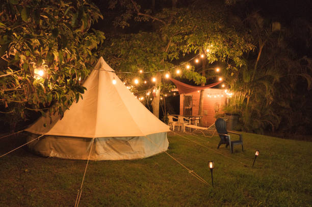 istock campground in organic farm in hawaii 2167605232