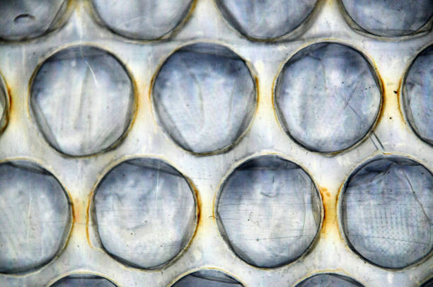istock Colorful rainbow bubble pack for protection closeup 2167605999