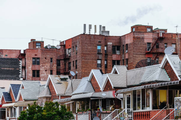 Apartment buildings - Brighton Beach, New York, USA