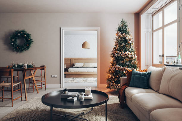 istock Cozy Home at Christmas Time 2167609578