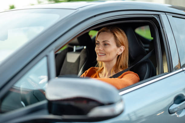 istock Female driver in car 2167614945