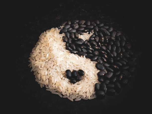 istock yin yang symbol made of grains 2167615867
