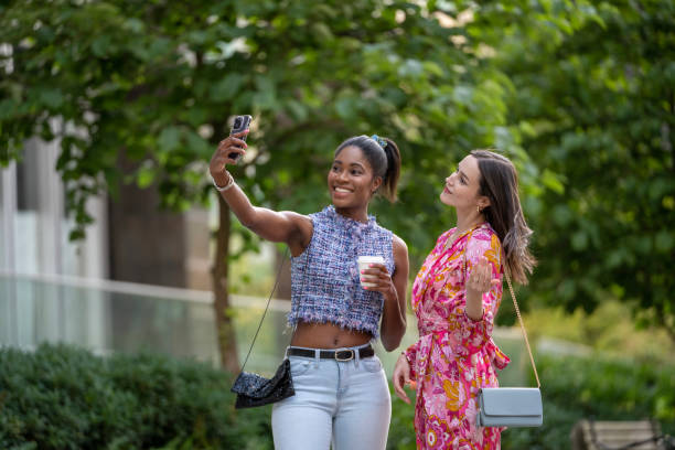 istock Young women walk on paved pathway, Vancouver 2167620655