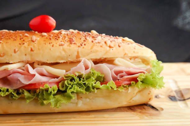 istock sandwich with ham and salad 2167637272