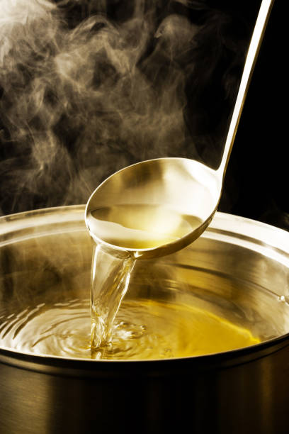 Japanese dashi soup stock