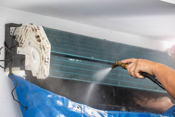 istock air conditioning cleaning service with water spray 2167641353
