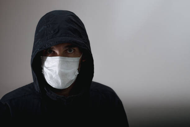 istock A Caucasian man dressed in black 2167641891