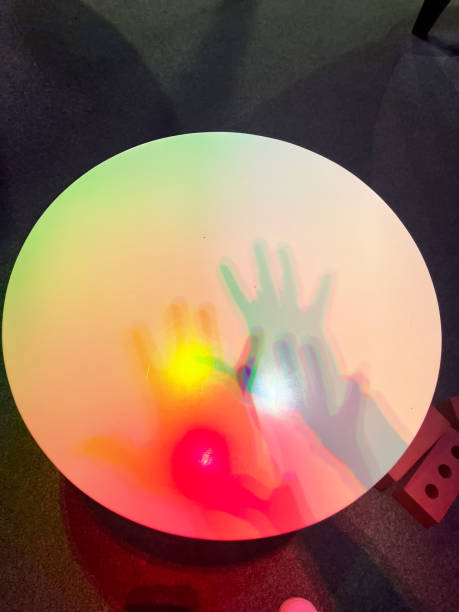 istock Colorful Light and Shadow Play in Playground 2167642091