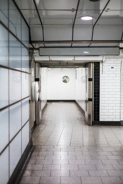 istock Empty Hallway in London Underground Station 2167643248