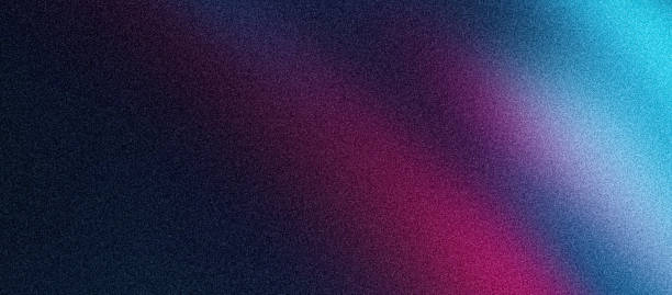 istock Grainy gradient background, dark blue purple magenta pink black abstract noise texture banner, poster header backdrop design 2167656921