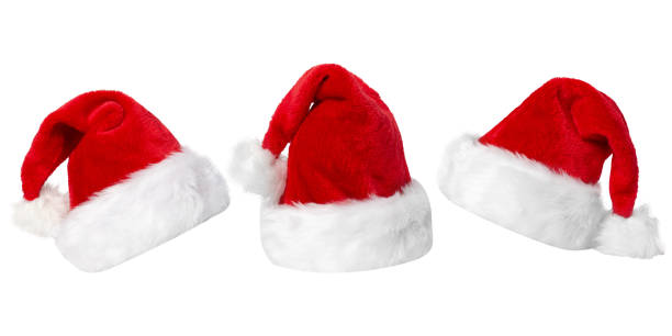 istock Santa Hat isolated on white background with clipping path, full depth of field 2167667322