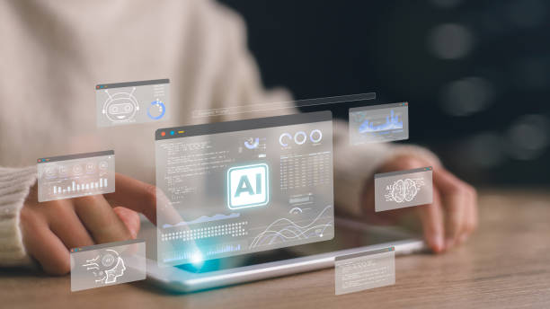 istock Women use software technology AI to help and support work for chatbot, chat AI, generate images, write code, and data analysis using technology smart robot AI 2167670630