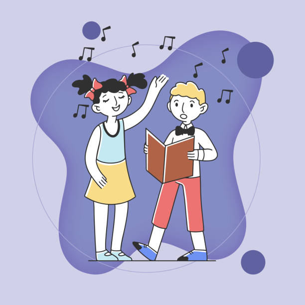 istock Children choir singing cheerful song 2167672058