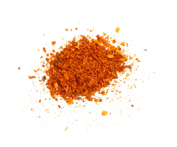 istock Cayenne pepper powder on white background 2167673692