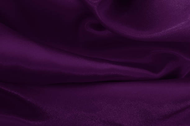 istock Purple fabric cloth texture for background and design art work, beautiful crumpled pattern of silk or linen. 2167674127