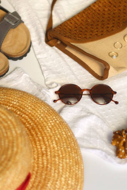 istock White Blouse And Summer Accessories 2167717583