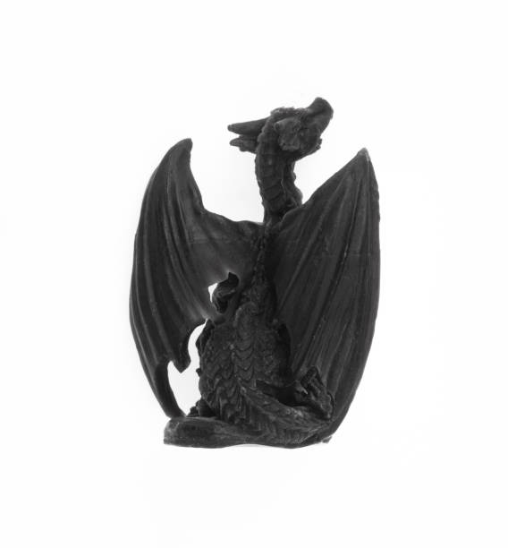 istock black winged dragon figurine isolated on white background 2167723002