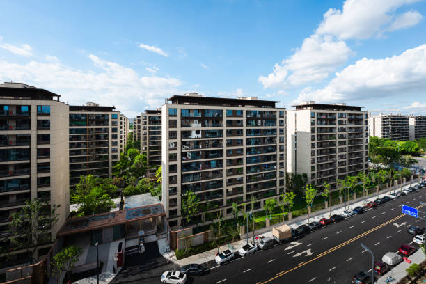 istock Residential building on a sunny day 2167724376