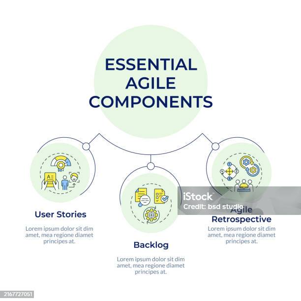 Apm Project Structure Apm Components Circular Diagram Infographic Stock Illustration ...