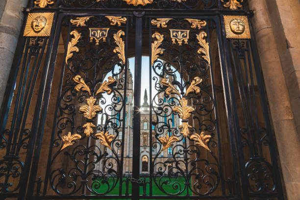 Gate decoration. Oxford, England