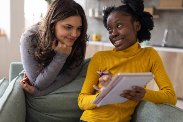 istock Young women studying at home 2167753527