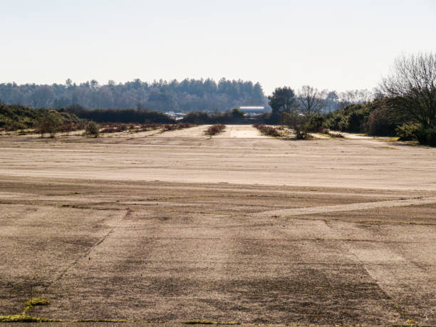 istock A disused runway in the cold winter sun 2167754048