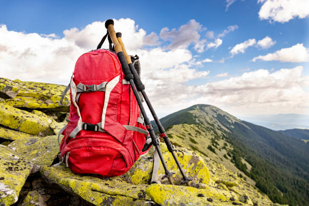 istock Hiking in the mountains with a backpack in summer. 2167763426
