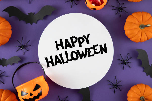 istock Halloween Background with Pumpkins 2167766585