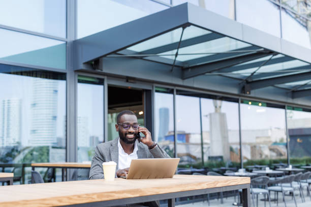 istock African American businessman working remotely 2167779464