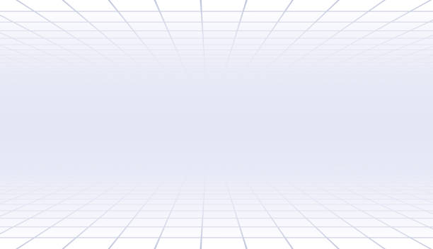 Grid chart planning depth abstract background grid design.