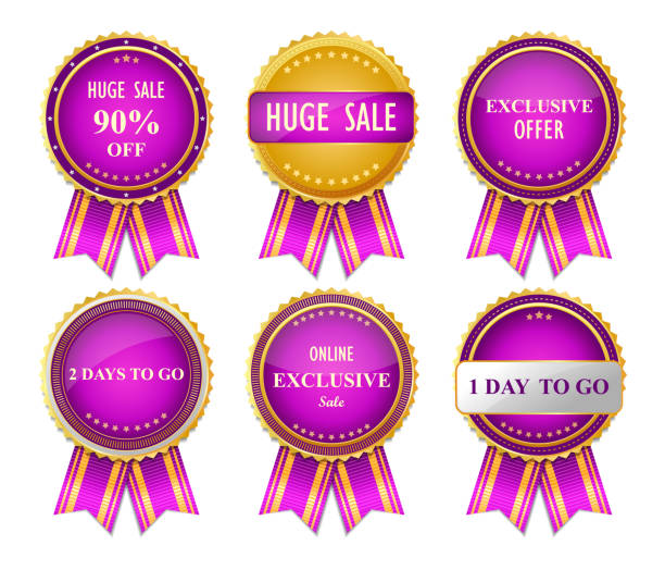istock Vector collection of pink badges and labels illustration 2167798516