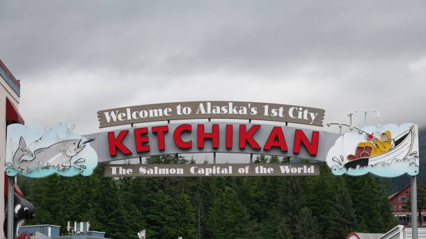 istock Welcome to Ketchikan Sign 2167799605