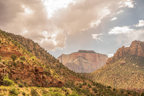 istock Hazy Sky Desert Rocks Magnificent Landscapes 2167800281