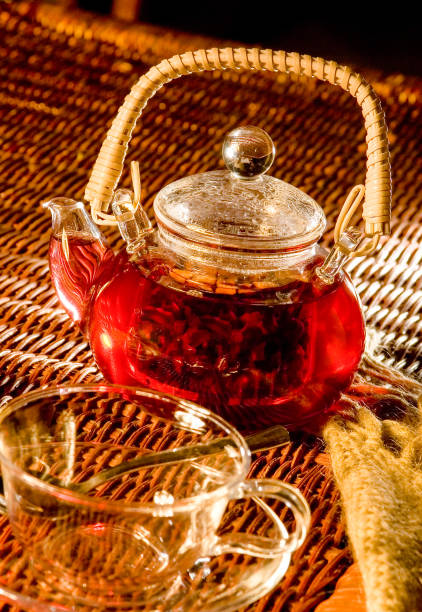 istock Cup and teapot of tea 2167805634