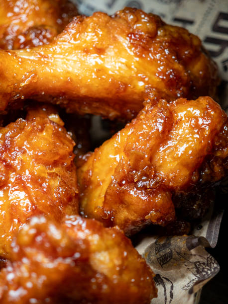 istock Korean fried chicken on a dinner plate 2167805679