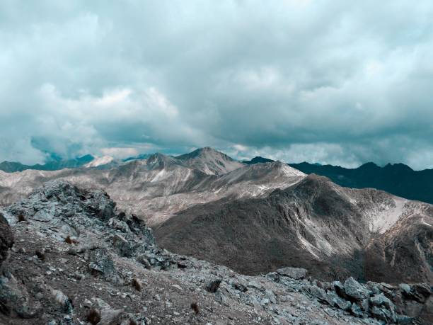 Panoramic view from Pirin mountain, Bulgaria