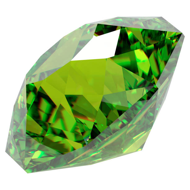 istock 3D illustration of emerald isolated on transparent background 2167811364