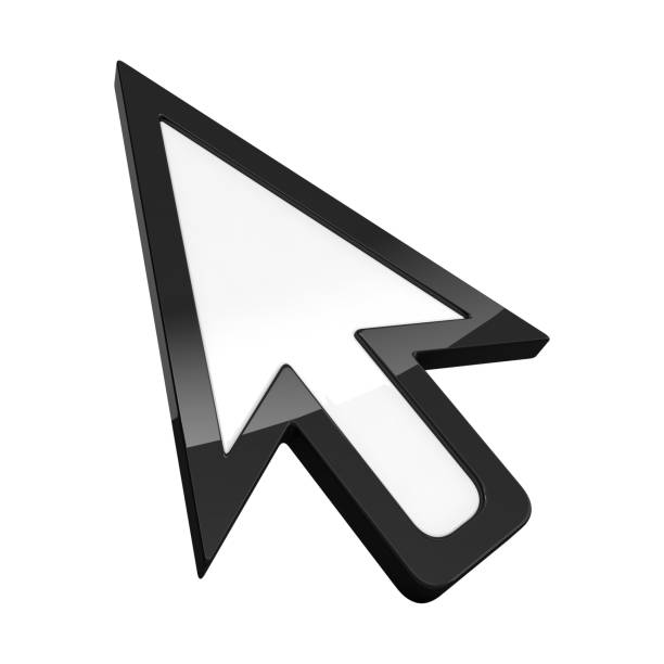 istock 3D illustration of arrow pointer isolated on white 2167811449