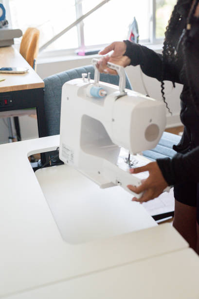 istock Professional clothing designer making a bucket hat 2167814804